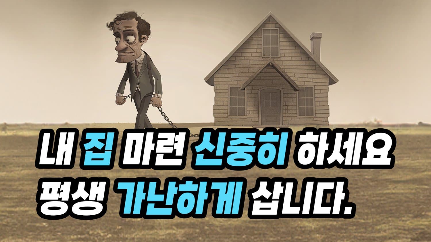 내 집 마련이 가난으로 가는 지름길??!