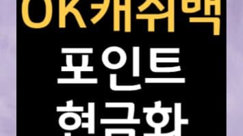 OK캐쉬백 포인트 활용 백서: 현금화부터 투자까지!